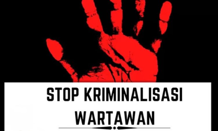 Solidaritas Wartawan Riau Bersatu Kecam Penangkapan Wartawan ” Tentang Kinerja Aparat Penegak Hukum”