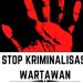 Solidaritas Wartawan Riau Bersatu Kecam Penangkapan Wartawan ” Tentang Kinerja Aparat Penegak Hukum”