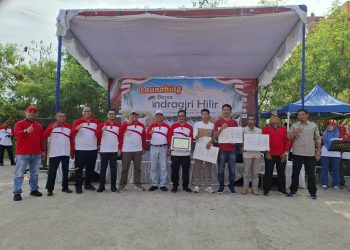 Berkat Kepemimpinan Herman, Inhil Menjadi Kabupaten Lumbung Beras Terbesar di Riau