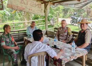 Patroli Sinergitas TNI-Polri, Polsek Benai Wujudkan Cooling System Pilkada 2024