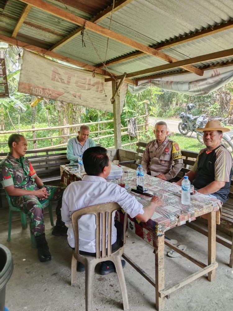 Patroli Sinergitas TNI-Polri, Polsek Benai Wujudkan Cooling System Pilkada 2024