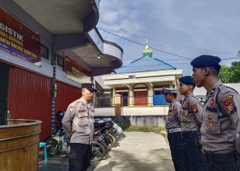 Polres Kuansing Perketat Pengamanan Gudang Logistik KPU Kabupaten Kuansing Jelang Pilkada 2024