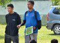 Coach Rhino Yuska Bangga Dengan Performa Anak Asuhnya “SSB RUMBAI FC” Pada Liga RJL U – 15 di Stadion Batrai Q Kubang