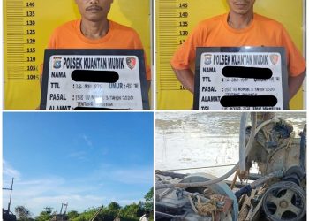 Polsek Kuantan Mudik Ungkap Kasus Dugaan Penambangan Emas Tanpa Izin (PETI) di Desa Perhentian Sungkai