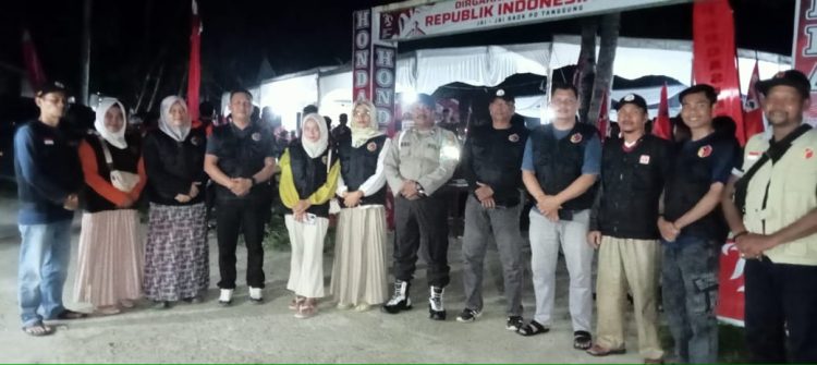 Personil Polres Kuansing Amankan Kampanye Dialogis Pasangan Cabup-Cawabup Pilkada 2024 Berlangsung Lancar dan Kondusif