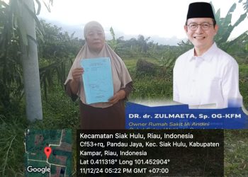 dr Zulmaeta Pemilik RSIA Andini Peraih Suara Terbanyak Pilkada 2024 Wali Kota Payakumbuh, Diduga Serobot Tanah Warga Seluas 2 Hektar