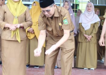 Luar Biasa, SMAN 3 Siak Hulu Peduli Lingkungan Launching Program SAMU SATA Program Ketahanan Pangan