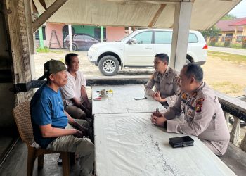 Polsek Cerenti Jaga Kondusifitas Keamanan dan Ketertiban Pasca Pilkada 