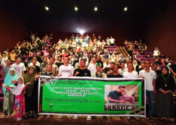 BADKO HMI RIAU-KEPRI SUKSES GELAR NOBAR FILM LYORA DI PEKANBARU
