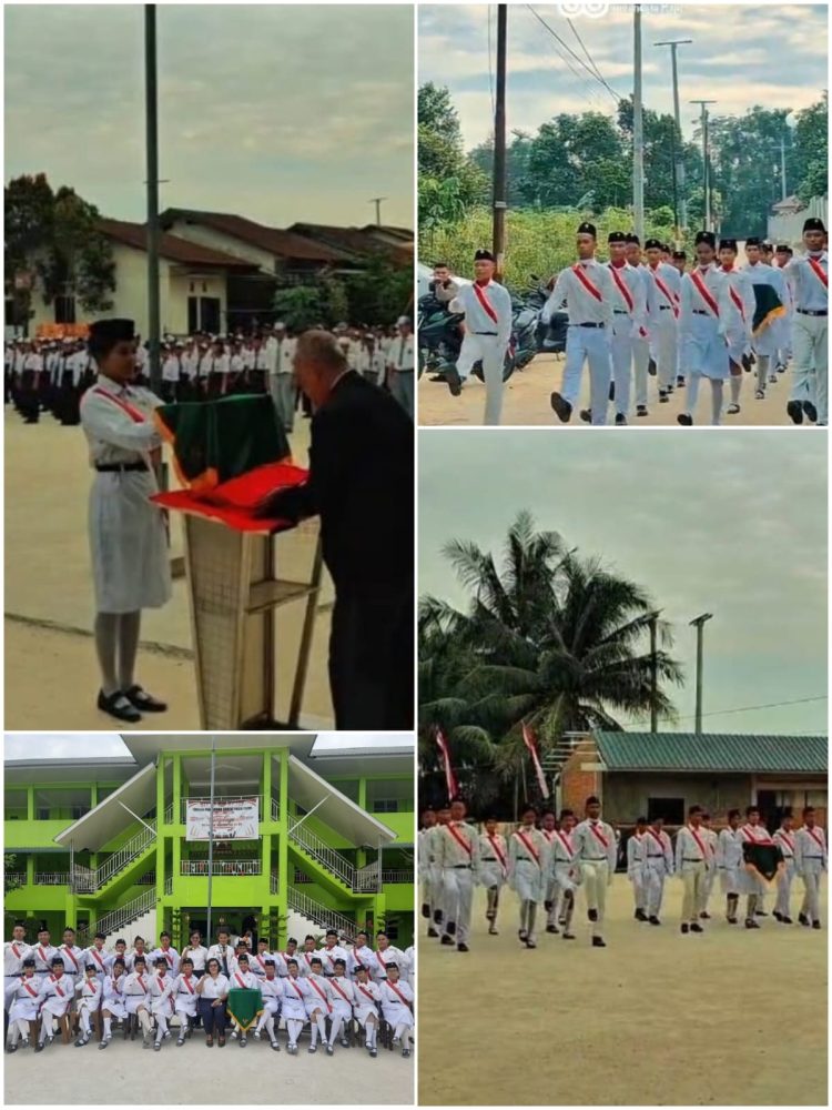 Semangat Dan Antusias..!! Sekolah Adven Pasir Putih Siak Hulu Kab. Kampar Gelar Upacara HUT RI Ke-80 Berkibarlah Benderaku..!!