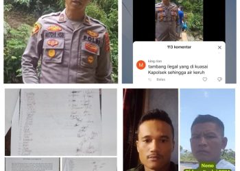 Kapolsek Bernama Antoni Hasibuan Diduga Membackup Tambang Ilegal Diwilayahnya dan Memblokir WhatsApp Rekan Wartawan