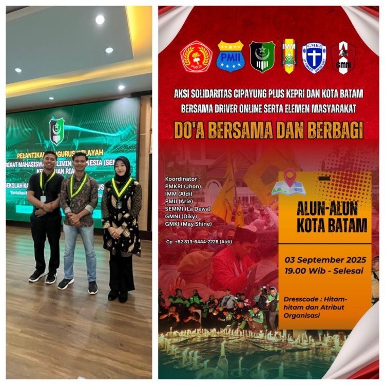 AKSI SOLIDARITAS CIPAYUNG: KOTA BATAM SOLIDARITAS ATAU EKSISTENSI