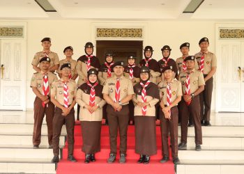 Kwarda Riau Lantik Pengurus DKD Pramuka Masa Bakti 2025 – 2030