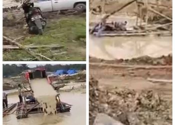 Aktivitas PETI Diduga Semakin Marak di Wilayah Sektor Polsek Kuantan Mudik: Warga Laporkan Sekitar 300 Rakit Beroperasi dan Setoran Mingguan Rp1,5 Juta per Unit