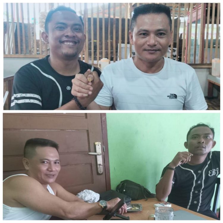 Athia dan Sugianto, Kembali Harmonis Usai Keduanya Dipertemukan Pimred Riau99.net, Maadil