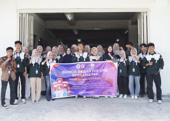 BEM FEB Universitas Persada Bunda Indonesia Gandeng PMI Gelar Aksi Sosial Donor Darah