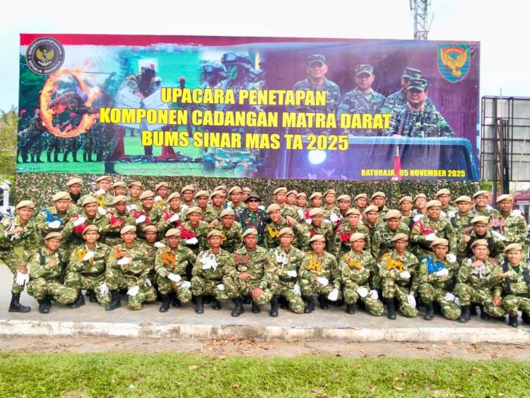 SINARMAS GRUP UTUS SDM MENGIKUTI PROGRAM BELA NEGARA KOMPONEN CADANGAN TNI 2025