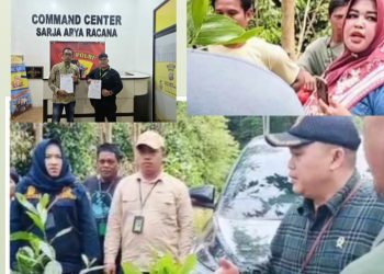 Diduga Jadi Provokator Saat Sidang Lapangan, Seorang Ibu Rumah Tangga di Desa Sungai Buluh Dilaporkan ke Polres Pelalawan