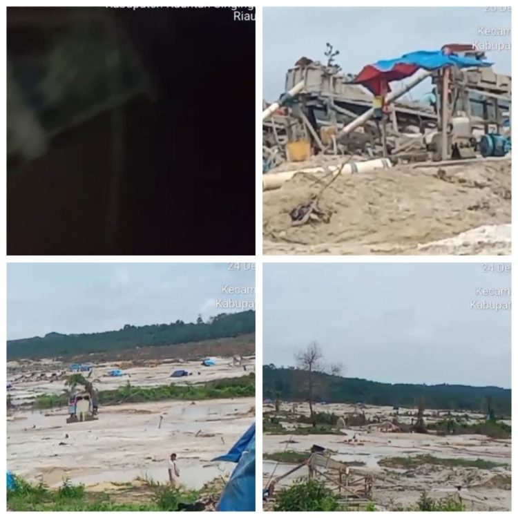 Diduga Selama AKP Ridwan Butar-butar Memimpin Wilayah Hukum Kuantan Mudik : Aktivitas PETI Kian Merajalela di Desa Pantai – Lubuk Ramo, Masyarakat Desak Penegakan Hukum Serius dan Transparan