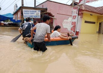 Dampak Bencana Alam Banjir, Warga Pematang Tengah Lengkap Penderitaan Dan Terancam Mati Kelaparan 
