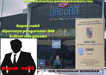 DUGAAN IMB TIDAK ADA & MANIPULASI PAJAK PERUSAHAAN MIE GACOAN PEKANBARU –MEDIA TEKAN WALIKOTA UNTUK TURUN KE LAPANGAN