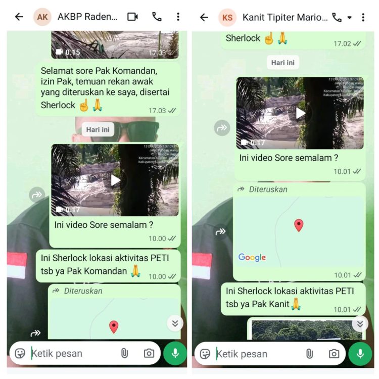 LAPORAN RESMI & PERMOHONAN TINDAKAN HUKUM