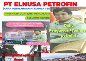 “DI BALIK WAJAH LUGU: PENGAWAS ELNUSA PETROFIN DIDUGA JEMBATAN PENGIRIMAN BBM ILLEGAL KE “GUDANG MAFIA”