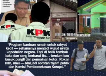 Tercium Bau Busuk…!! Diduga Kadis Perkim Melakukan Pungli Kepada Masyarakat Calon Penerima Program Bantuan Perumahan Masyarakat   