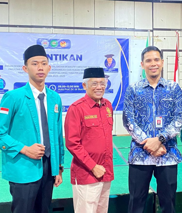 Universitas Hang Tuah Pekanbaru Menggelar Pelantikan Presiden dan Wakil Presiden Badan Eksekutif Mahasiswa (BEM)