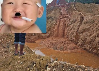 Aktivitas PETI di Desa Koto Kari, Kuantan Tengah, Masih Beroperasi di Darat dan Aliran Sungai