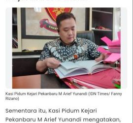 Ketua KNPI Riau Desak Kejaksaan Agung Lakukan Supervisi: Oknum Jaksa di Kejari Pekanbaru Wajib Bertanggungjawab Soal Status DPO Wartawan Ansori