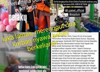 Diduga Tabrak Pasutri hingga Tewas, Pengemudi Pajero Sport Jadi Sorotan Publik; Polresta Dumai Diminta Transparan