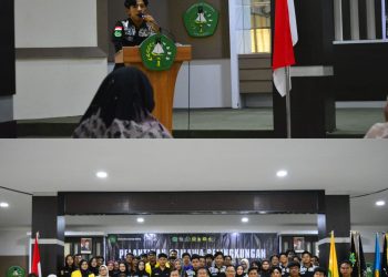 PELANTIKAN PENGURUS BADAN EKSEKUTIF MAHASISWA KELUARGA MAHASISWA FAKULTAS TEKNIK UNIVERSITAS LANCANG KUNING PERIODE 2025/2026