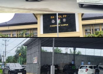 Satpol PP Kampar Siap Turun Lapangan, Dugaan Pelanggaran IMB Gudang Pupuk PT Kuantan Singingi Agro Utama Diseriusi