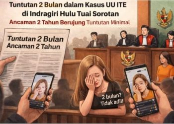 Tuntutan Dua Bulan dalam Kasus UU ITE di Indragiri Hulu Disorot Publik, JPU Dolly dan Ricis Dikonfirmasi