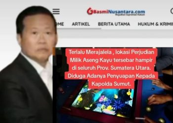Bayang-Bayang Judi Rp 30 Miliar per Hari: Aseng Kayu dan Dugaan Perlindungan Oknum di Sumut”