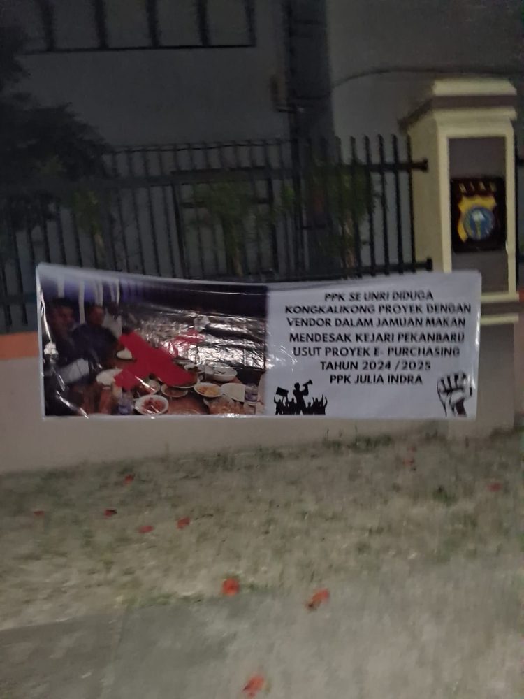 PPK SE UNRI Diduga Kongkalikong Proyek dengan Vendor dalam Jamuan Makan, Mendesak Kejari Pekanbaru Usut Proyek E-Purchasing Tahun 2024/2025