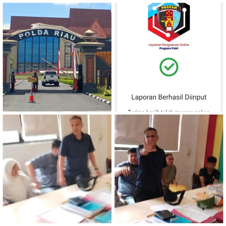 Institusi Polda Riau Dipertaruhkan Untuk Membela Terlapor Penculikan Bayi, Wartawan Alami Perampasan HP dan Ancaman di Ruang Mediasi Kasus Penculikan Anak. 