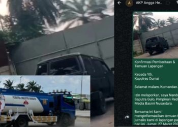 Gudang BBM Subsidi Ilegal di Dumai Selatan Masih Melenggang, Bungkamnya Kapolres dan PT PIM Perkuat Dugaan “Main Mata”?