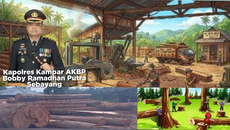Ujian Marwah Kepolisian di Tengah Bebasnya Aktivitas Dugaan Sawmill Ilegal di Kampar