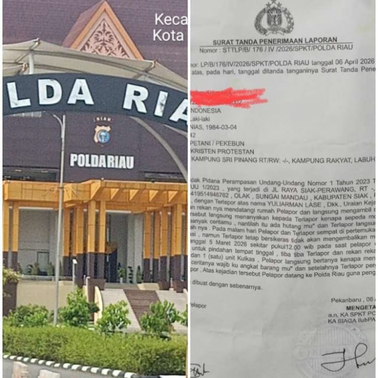 Sudah Dilaporkan, Tapi Barang Tetap Dirampas: Laporan Awal di Polsek Sungai Mandau, Kini Bergulir di Polda Riau Hingga Capai 5 Orang Resmi Dilaporkan